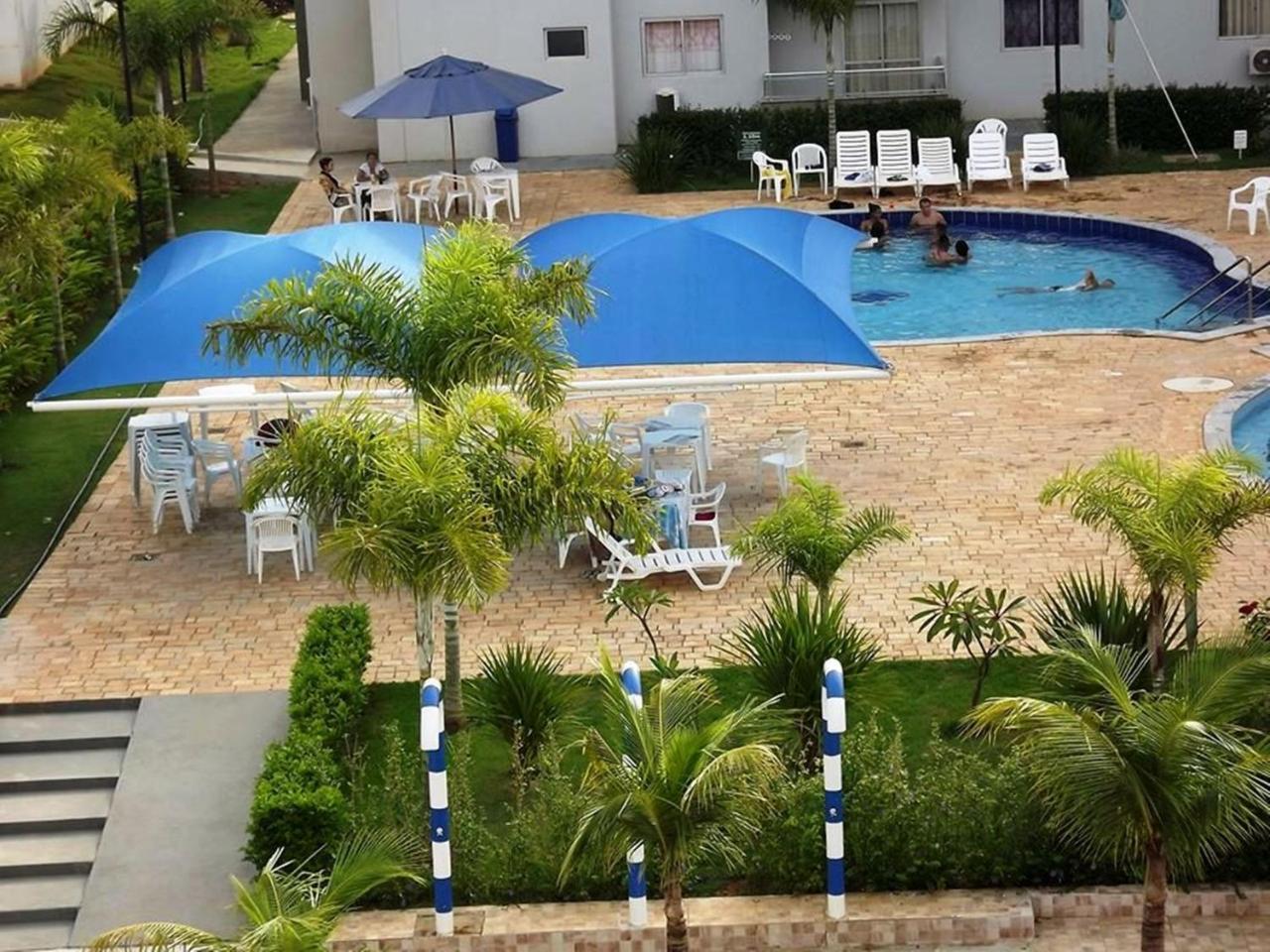 Apartamento No Lagoa Quente Flat Service 卡达斯诺瓦斯 外观 照片